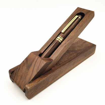 Personalized Custom Wooden Pen Diy Engraving Personalized Stylus And Pen Box Memorial Gift 1.8ML