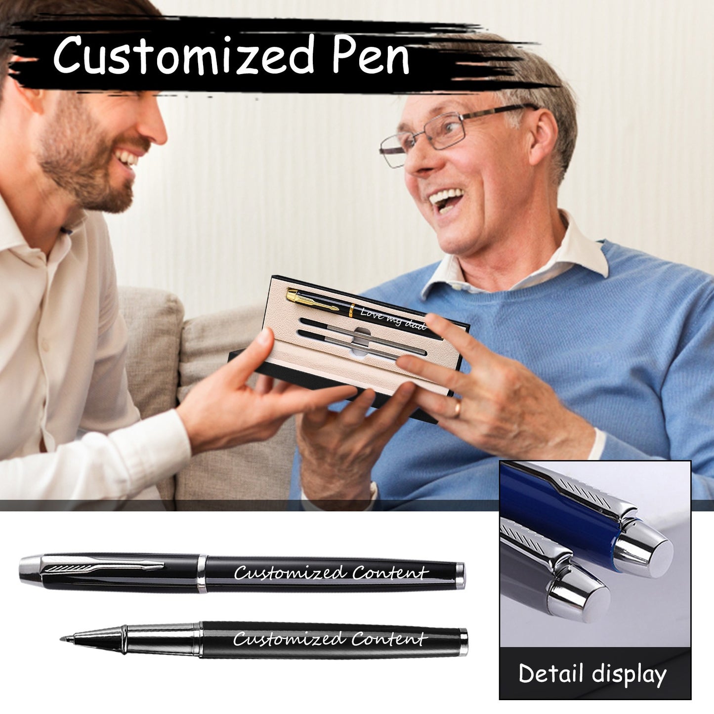 Personalized Premium Engraved Pen Customizable Gift Pen